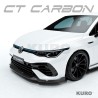 VW GOLF MK8 R carbon splitter - CT DESIGN