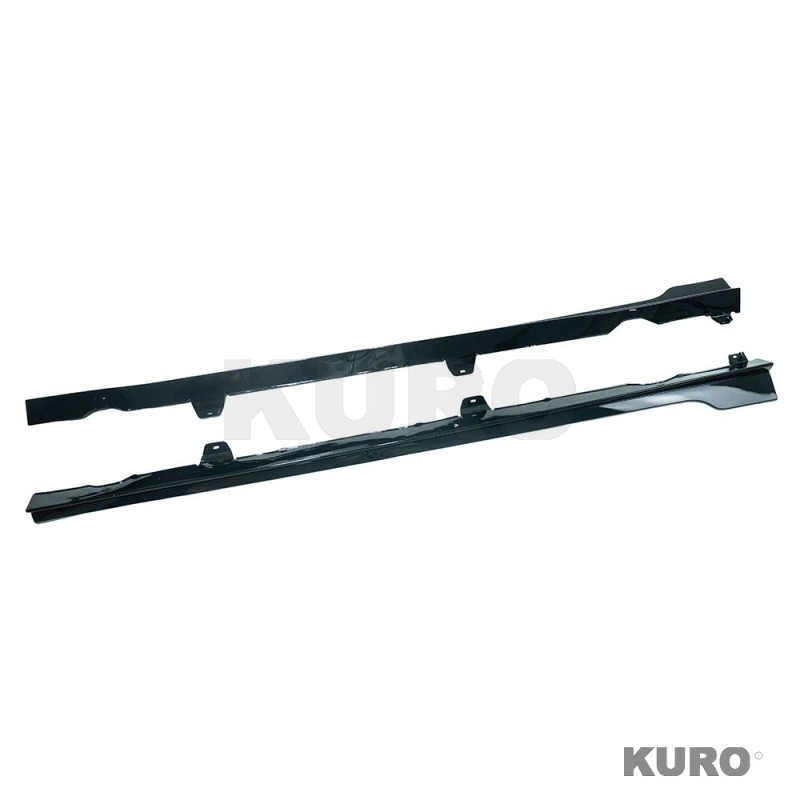 VOLKSWAGEN GOLF GTI/GTD MK7/7.5 2014-2020 gloss black progi boczne - TC STYLE