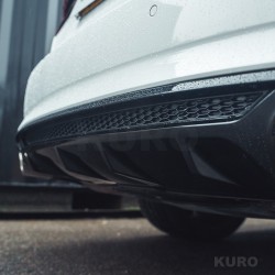 AUDI A5/S5 B9 2016-2019 gloss black dyfuzor - V1