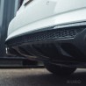 AUDI A5/S5 B9 2016-2019 gloss black dyfuzor - V1