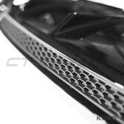 AUDI A4 S-LINE & S4 B9 2016-2019 gloss black dyfuzor - V2