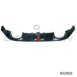 VOLKSWAGEN GOLF R MK7.5 2017-2020 gloss black dyfuzor z LED LIGHT