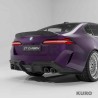 BMW G90 M5 & G99 M5 kombi 2024+ carbon dyfuzor - V3 - CT DESIGN