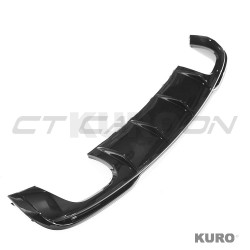 AUDI A3/S3 8V po liftingu sedan 4 DOOR gloss black dyfuzor - V2