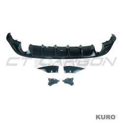 VOLKSWAGEN GOLF GTI/GTD MK7/7.5 2017-2020 gloss black dyfuzor