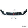 VOLKSWAGEN GOLF GTI/GTD MK7/7.5 2017-2020 gloss black dyfuzor z LED LIGHT