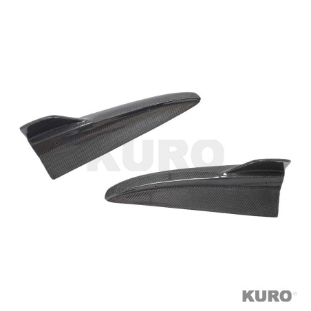 MERCEDES W205 C-CLASS & C63 2015-2018 carbon splitter CORNERS