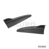 MERCEDES W205 C-CLASS & C63 2015-2018 carbon splitter CORNERS