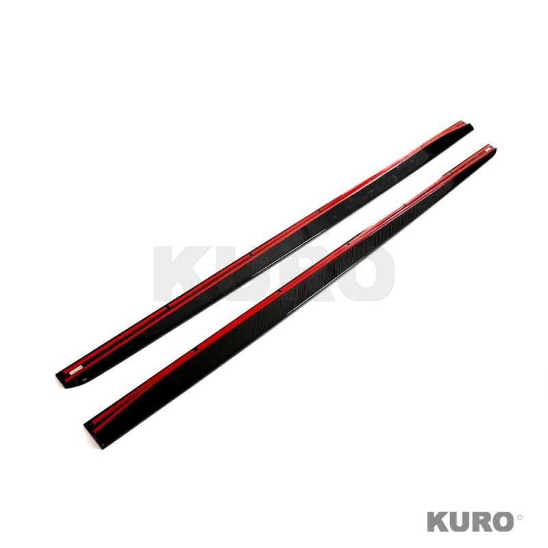 BMW G87 M2 carbon progi boczne - V1 - CT DESIGN