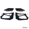 PORSCHE 911 GT2 RS/GT3 RS skrzydło RISERS - BLACK - CT DESIGN