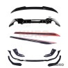 BMW G20 3 SERIES PRE-LCI 2018-2022 gloss black zestaw (ROUND TIPS) - V2