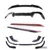 BMW G20 3 SERIES gloss black zestaw (SQUARE TIPS) - V3
