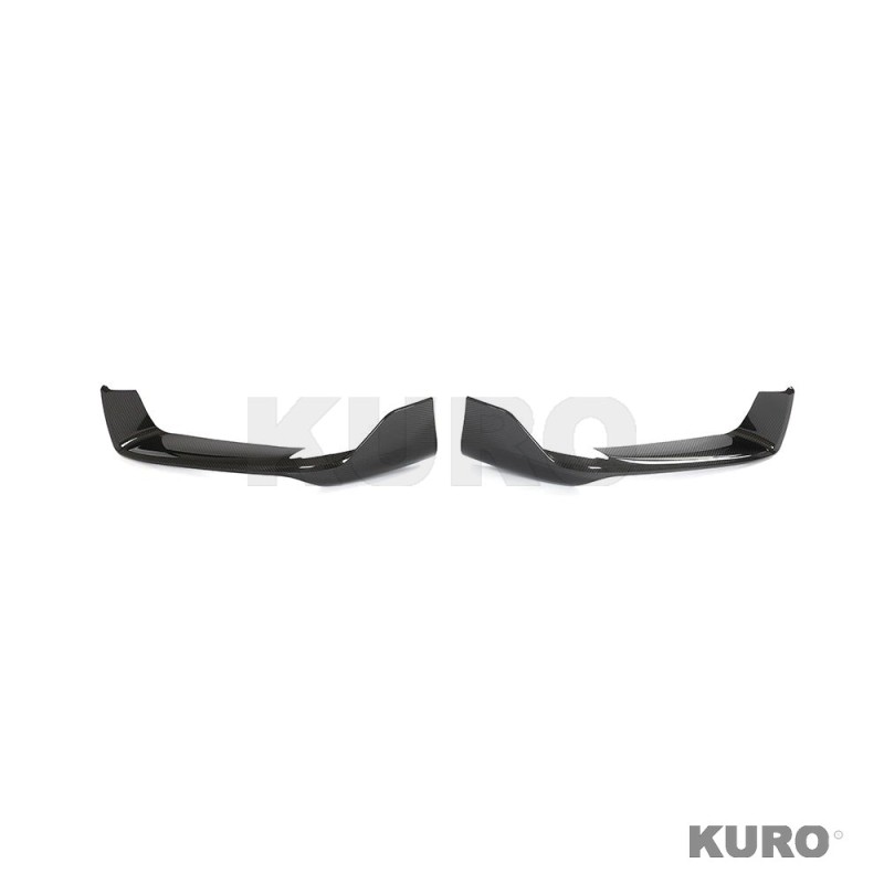 PORSCHE 992 CARRERA 2018-2024 carbon CORNER SPLITTERS