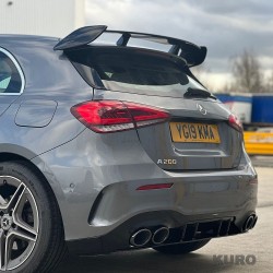 MERCEDES W177 2018-2022 A-CLASS gloss black zestaw