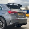 MERCEDES W177 2018-2022 A-CLASS gloss black zestaw