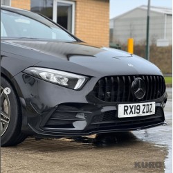 MERCEDES W177 2018-2022 A-CLASS gloss black zestaw