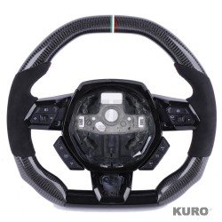 LAMBORGHINI HURACAN carbon / ALCANTARA FLAT TOP i BOTTOM CUSTOM kierownica
