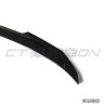 BMW 3 SERIES/M3 G20/G80 gloss black spoiler - V2