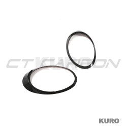 PORSCHE 991 911 2012-2021 carbon HEADLIGHT EYEBROWS