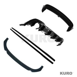 VW GOLF MK8 GTI 2020+ gloss black zestaw