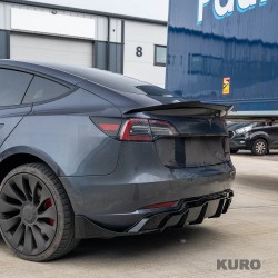 TESLA MODEL 3 FULL gloss black zestaw