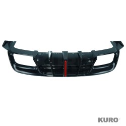 RANGE ROVER SPORT L461 2023+ gloss black dyfuzor z LED
