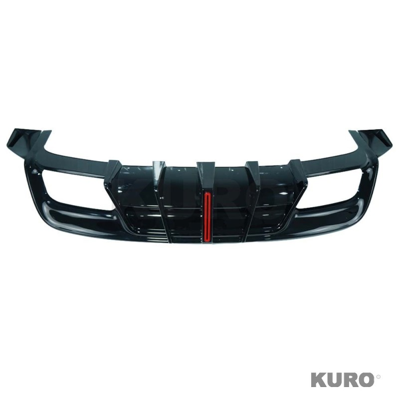RANGE ROVER SPORT L461 2023+ gloss black dyfuzor z LED