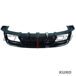 RANGE ROVER SPORT L461 2023+ gloss black dyfuzor z LED