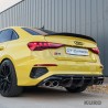 AUDI A3 S-LINE & S3 8Y 2020+ carbon dyfuzor - CT DESIGN