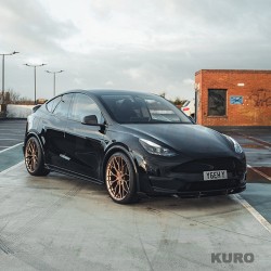 TESLA MODEL Y MK1 2020-2025 carbon pełny zestaw - V2