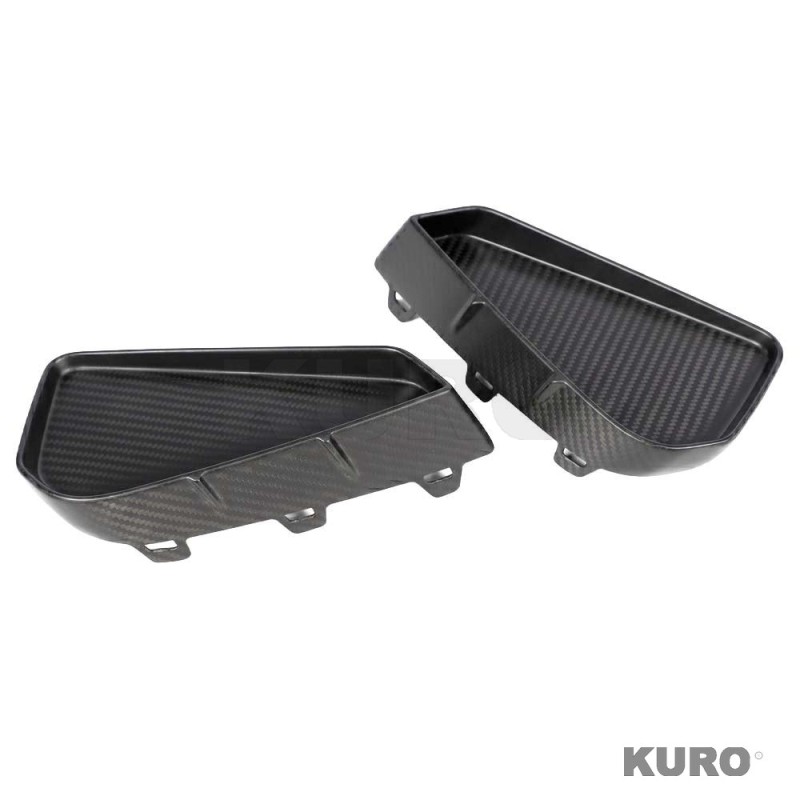 AUDI RS3 8Y 2025+ matowy carbon tył REFLECTOR DELETE - CT DESIGN