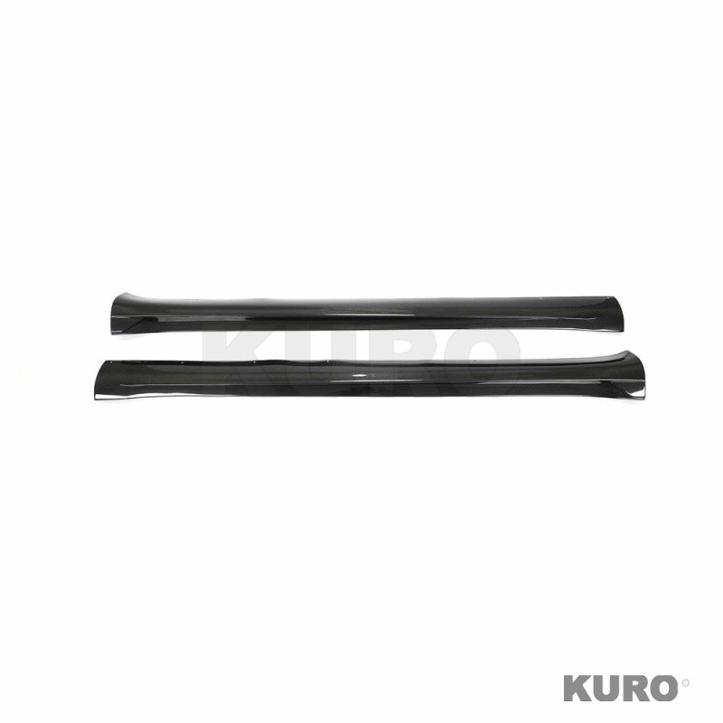 TESLA MODEL Y MK1 2020-2025 carbon progi boczne