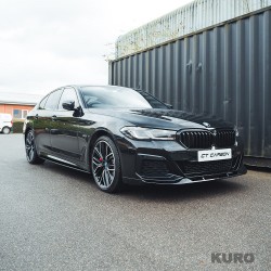 BMW 5 SERIES G30 LCI 2021+ gloss black zestaw - V4