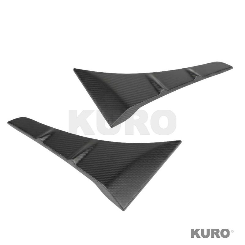 AUDI RS3 8Y 2022+ matowy carbon przód listwa błotnika - CT DESIGN