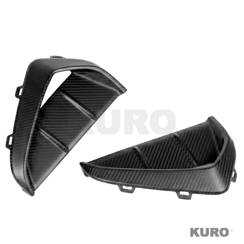 AUDI RS3 8Y 2025+ matowy carbon zderzak przedni wloty- CT DESIGN