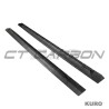AUDI RS3 8Y 2022+ matowy carbon progi boczne - CT DESIGN V2