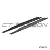 AUDI RS3 8Y 2022+ matowy carbon progi boczne - CT DESIGN V2