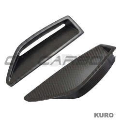 AUDI RS6/RS7 C8 2019+ avant matowy carbon zderzak przedni wlot listwa