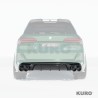 BMW F95 X5M 2019+ carbon dyfuzor z CORNERS - CT DESIGN