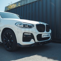 BMW X3 G01 2017-2020 FULL gloss black zestaw z TIPS