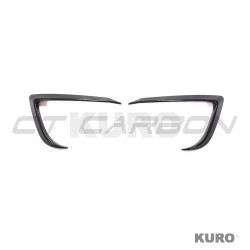 TESLA MODEL 3 2017-2023 carbon zderzak przedni lotki