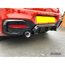 BMW F20/F21 1 SERIES LCI gloss black dyfuzor