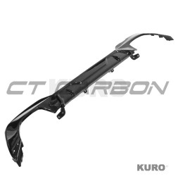 BMW G20/G21 3 SERIES 2019-2022 PRE LCI gloss black dyfuzor (SQUARE TIPS)