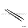 BMW 4 SERIES 2020+ G26 & i4 carbon progi boczne