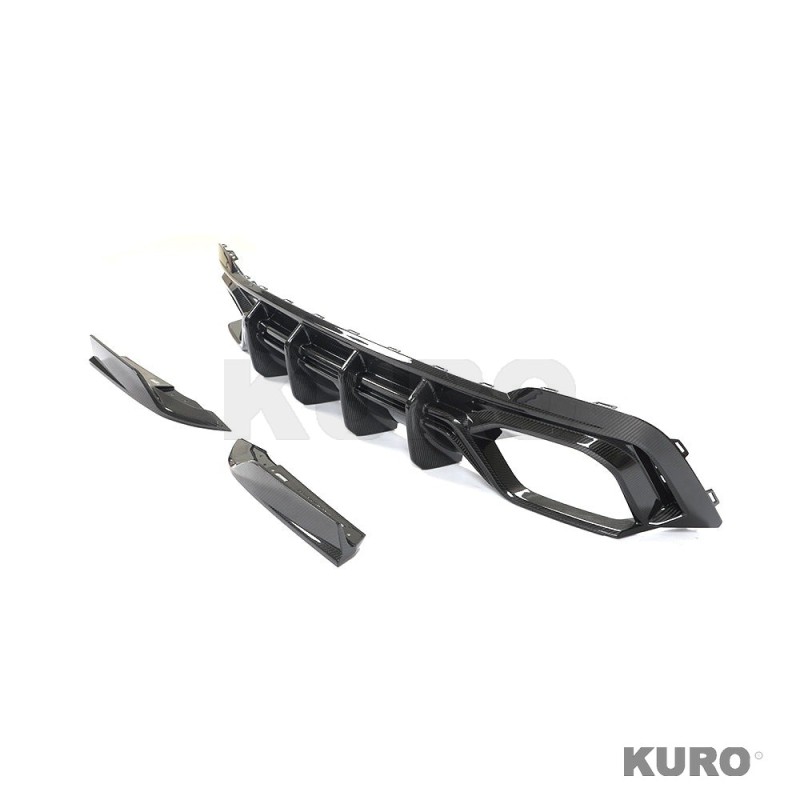 AUDI RS6/RS7 C8 carbon dyfuzor - CT DESIGN