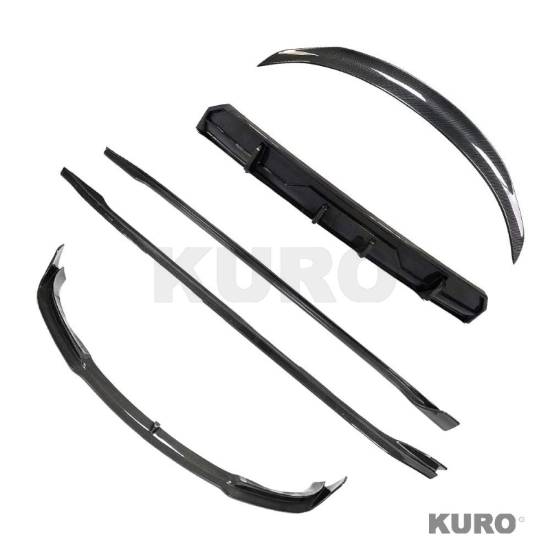 TESLA MODEL 3 MK1 2017-2023 carbon zestaw - V16