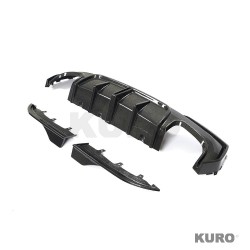 BMW G22/G23 4 SERIES 2020-2024 PRE-LCI QUAD TIP carbon dyfuzor - V2