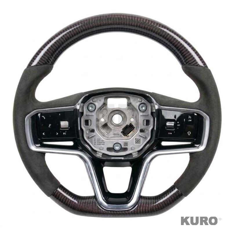 RANGE ROVER VELAR/EVOQUE/DISCOVERY SPORT 2021+ carbon / ALCANTARA CUSTOM kierownica