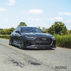 AUDI RS6/RS7 C8 avant 2019+ carbon splitter - CT DESIGN