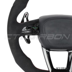 AUDI RSQ8 FULL ALCANTARA FLAT BOTTOM CUSTOM kierownica